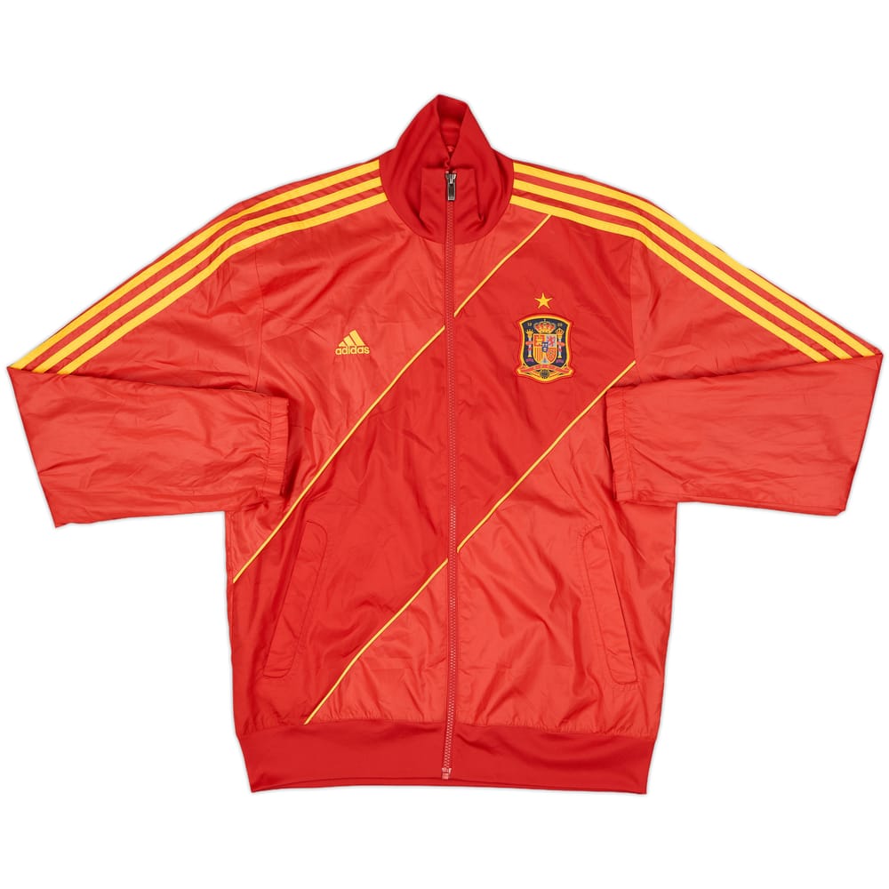 2012-13 Spain adidas Track Jacket - 5/10 - (S)
