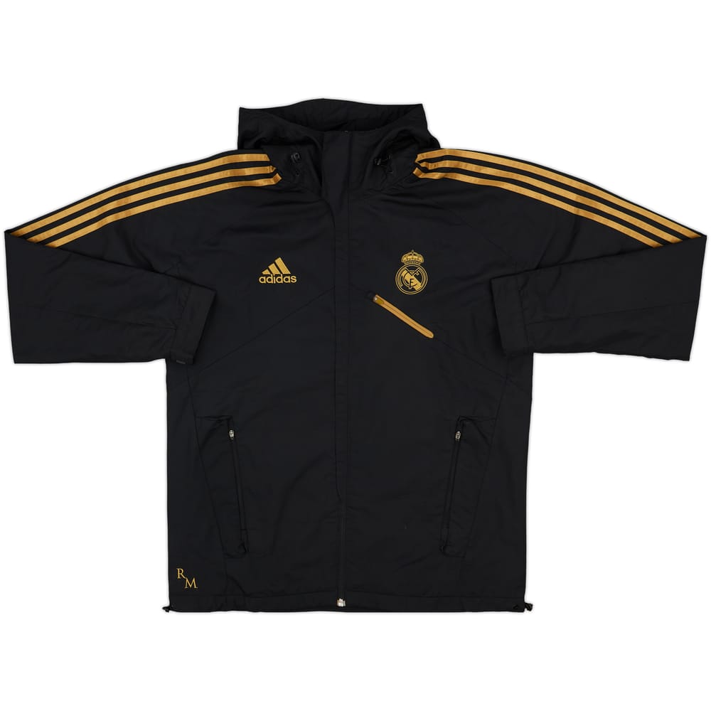 2011-12 Real Madrid adidas Hooded Track Jacket - 8/10 - (M/L)