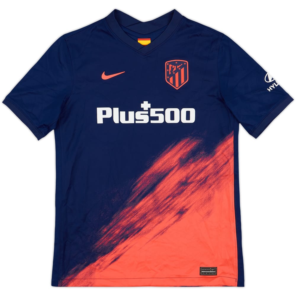 2021-22 Atletico Madrid Away Shirt - 9/10 - (XL.Boys)