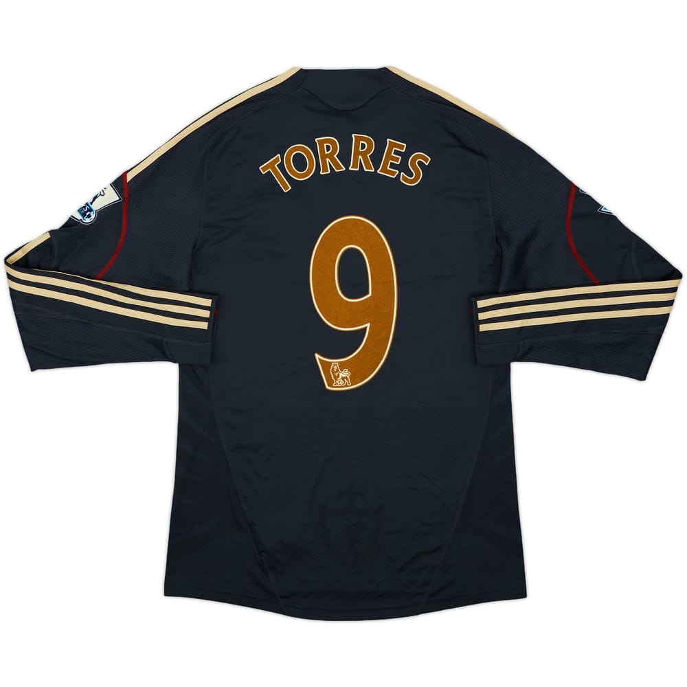人気ブランドの新作 Shirt L/S Away Liverpool 2009-10 Torres (M) - 5/10 - #9 ウェア