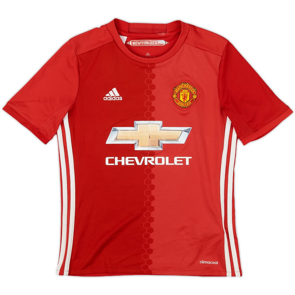 2016-17 Manchester United Home Shirt - 6/10 - (M.Boys)