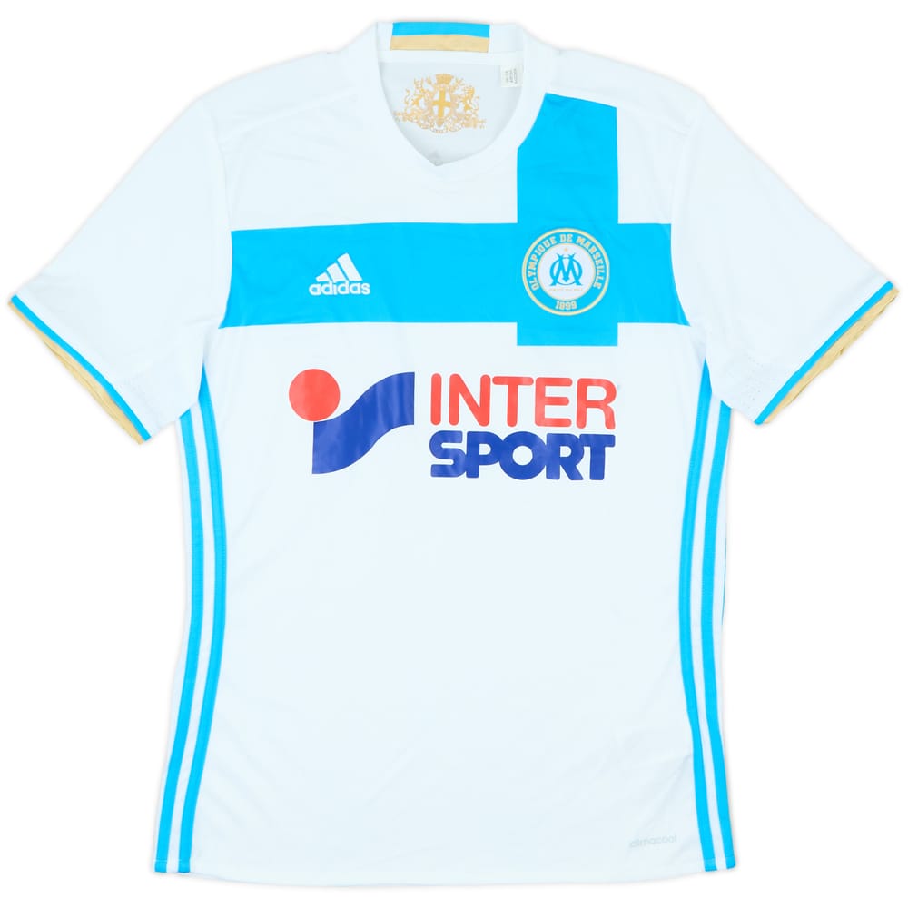 2016-17 Olympique Marseille Home Shirt - 8/10 - (S)