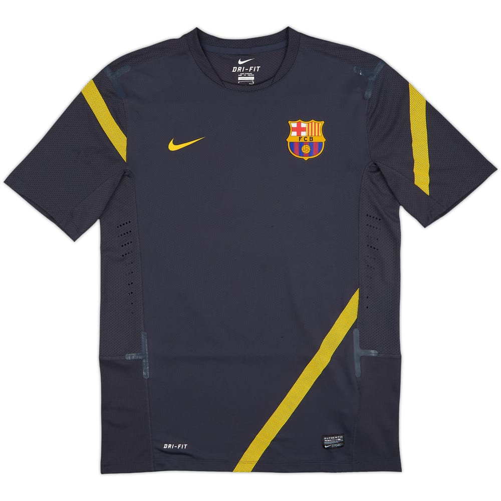 2011-12 Barcelona Authentic Nike Training Shirt - 8/10 - (M)