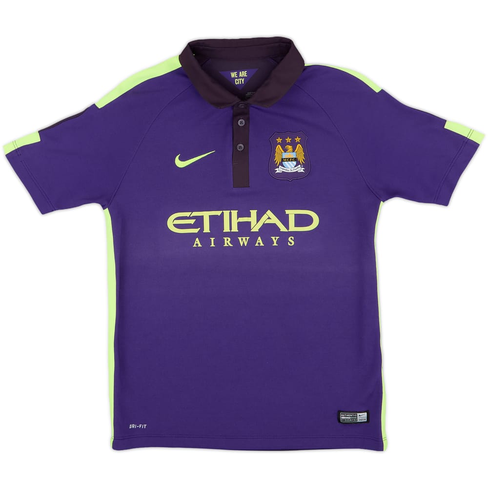 2014-15 Manchester City Third Shirt - 6/10 - (L.Boys)