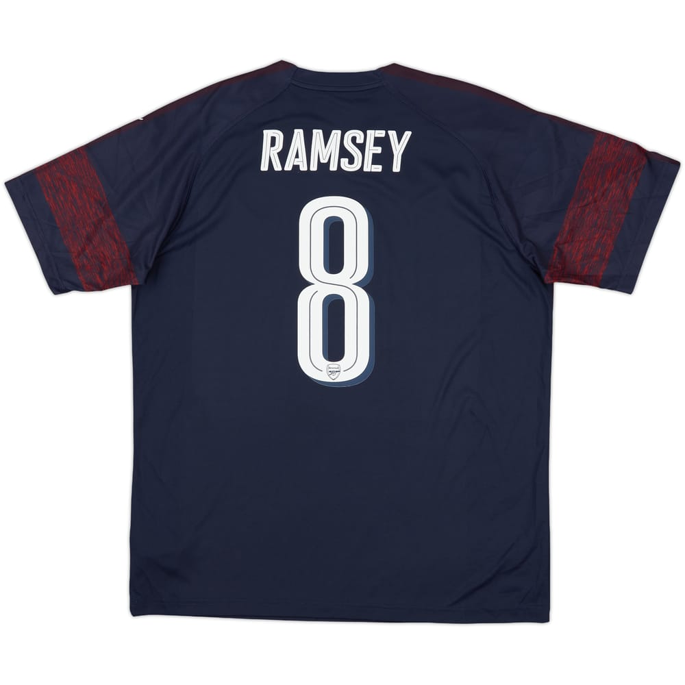 2018-19 Arsenal Away Shirt Ramsey #8 - 7/10 - (XL)