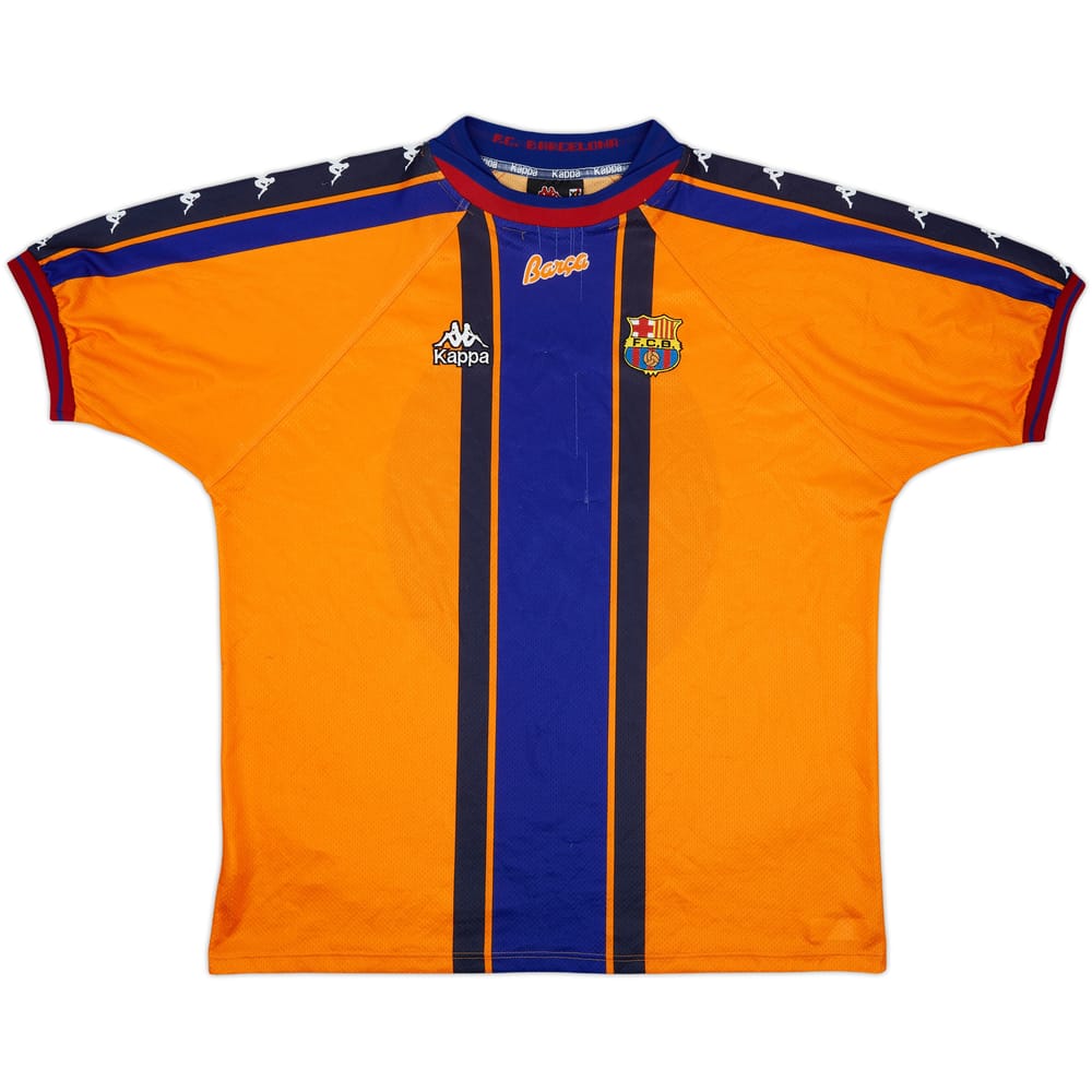 1997-98 Barcelona Away Shirt - 6/10 - (XL)