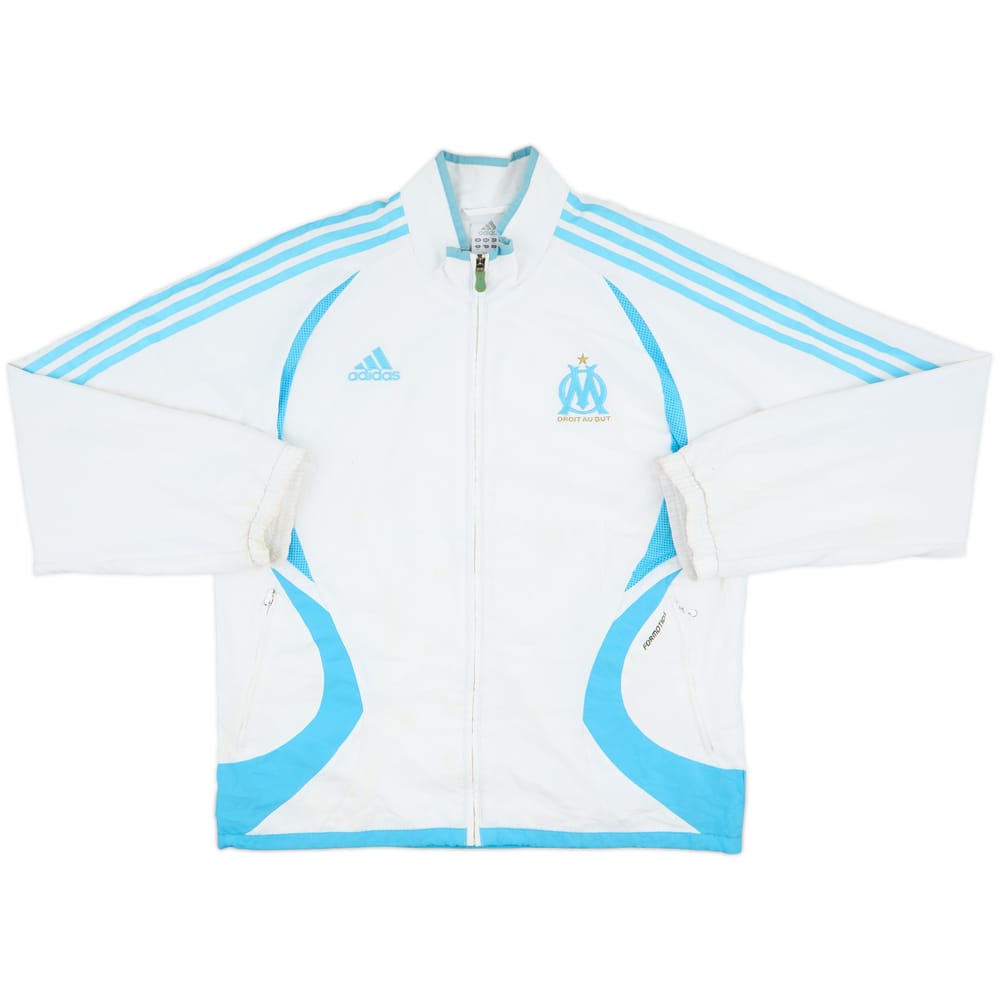 2006-07 Olympique Marseille adidas Track Jacket - 5/10 - (M/L)