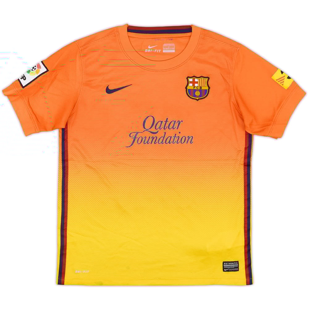 2012-13 Barcelona Away Shirt - 8/10 - (L.Boys)