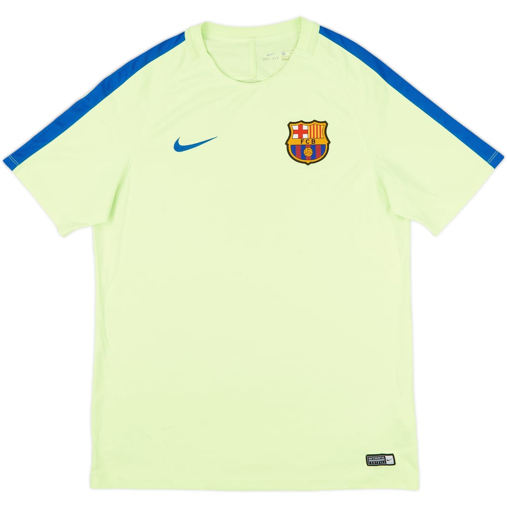 2017-18 Barcelona Nike Training Shirt - 8/10 - (L)