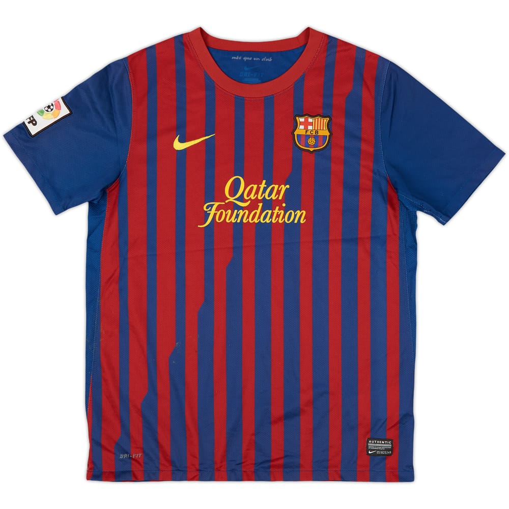 2011-12 Barcelona Home Shirt - 6/10 - (XL.Boys)