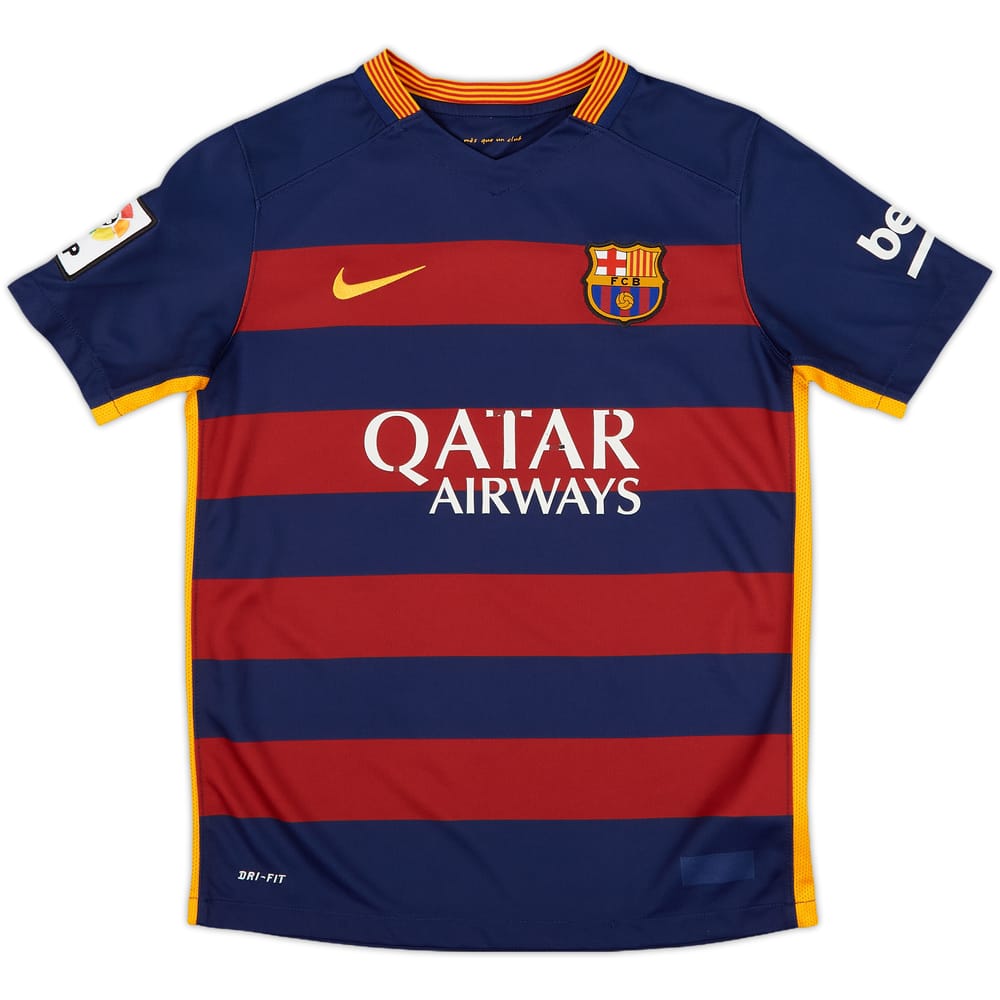 2015-16 Barcelona Home Shirt - 5/10 - (M.Boys)