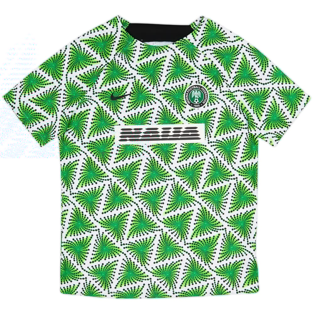 2022-23 Nigeria Nike Pre-Match Training Shirt - 9/10 - (L)
