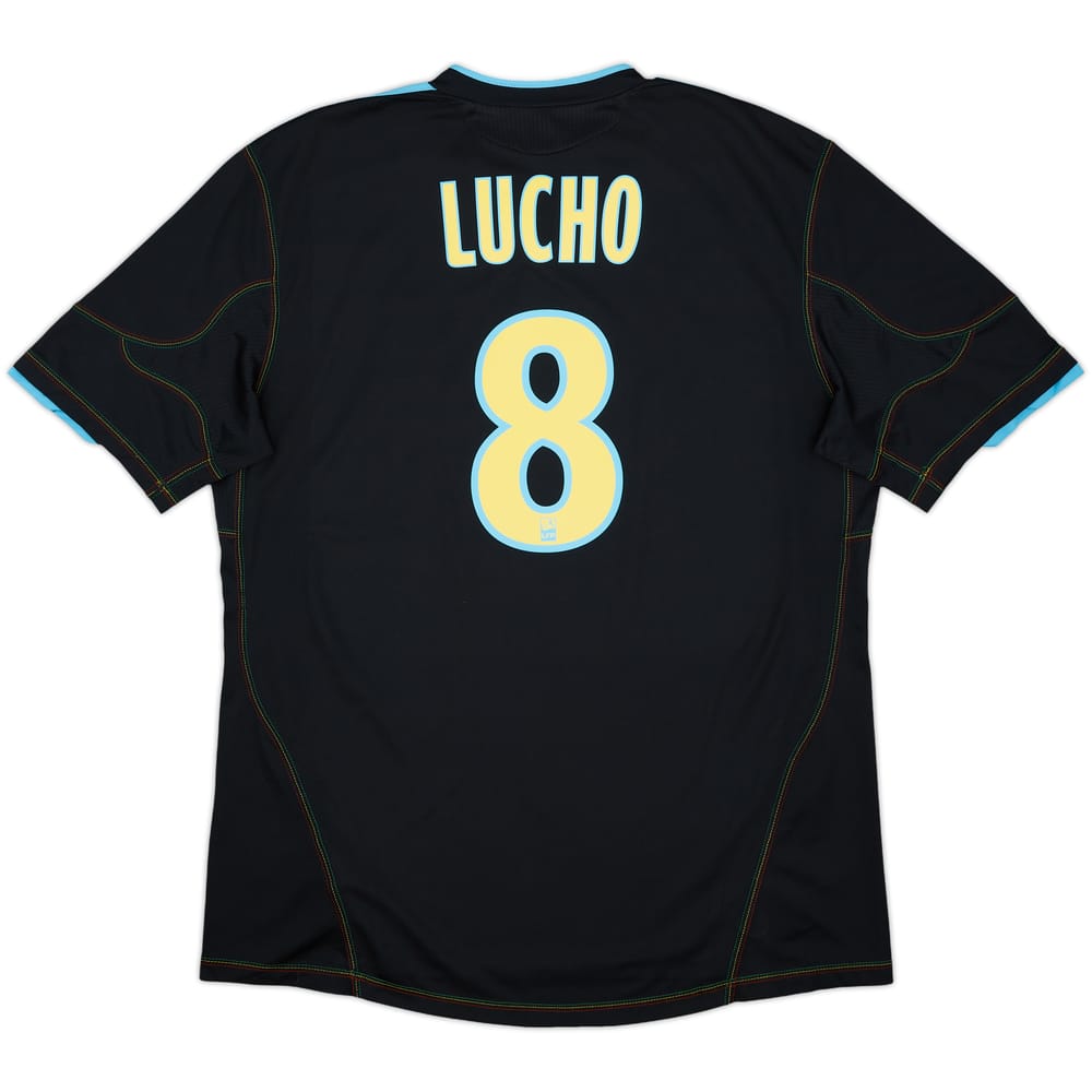 2010-11 Olympique Marseille Third Shirt Lucho #8 - 10/10 - (L)