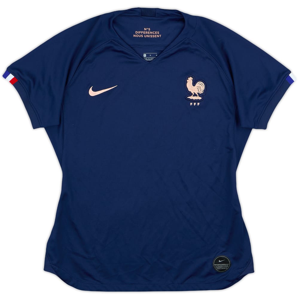 2019 France Centenary Home Shirt - 8/10 - (Women's M)