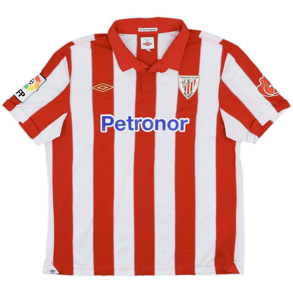 2010-11 Athletic Bilbao Home Shirt - 7/10 - (L)