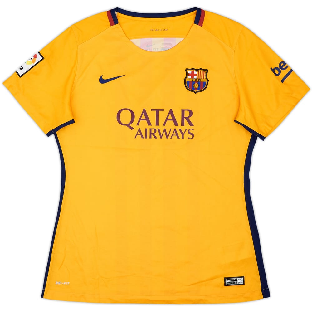 2015-16 Barcelona Away Shirt - 9/10 - (Women's L)