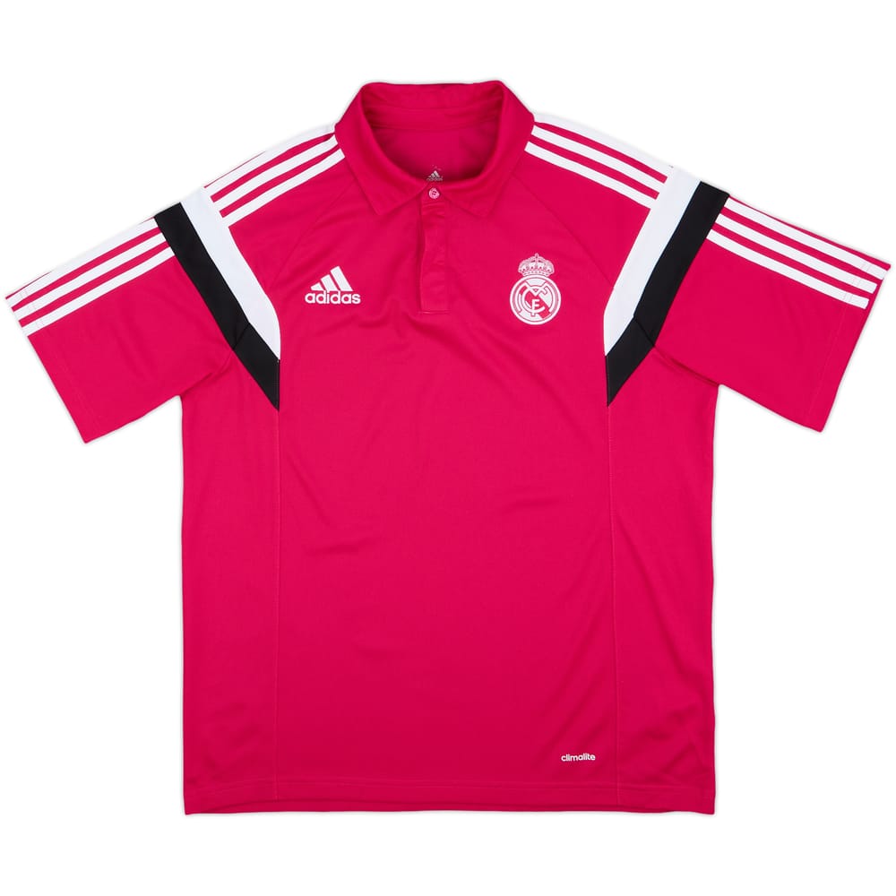 2014-15 Real Madrid adidas Polo Shirt - 8/10 - (L)