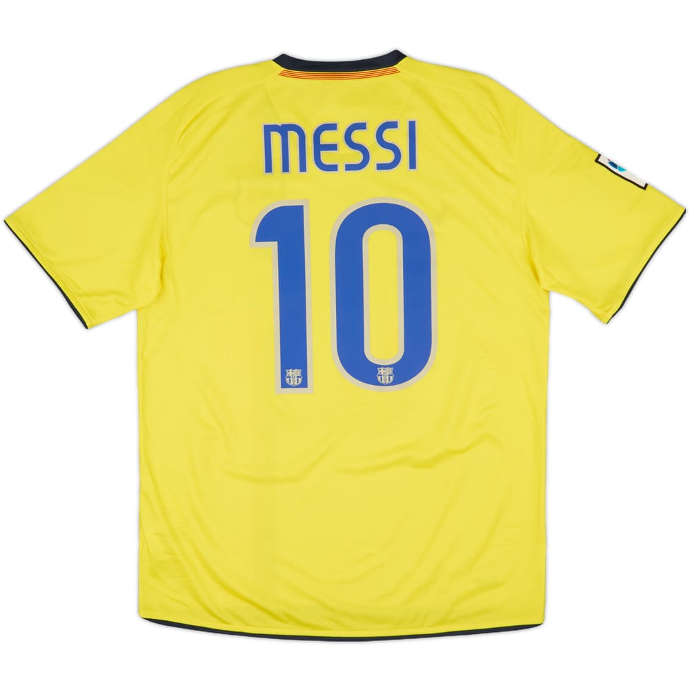 2008-10 Barcelona Away Shirt Messi #10 - 6/10 - (M)