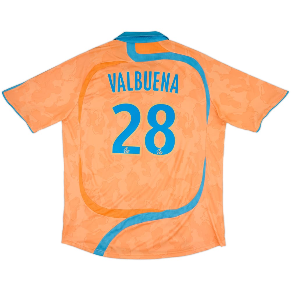 2007-08 Olympique Marseille Third Shirt Valbuena #28 - 8/10 - (XL)