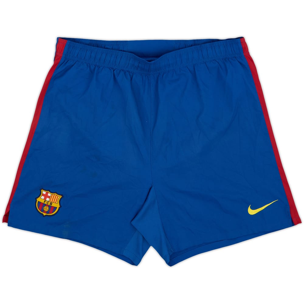 2009-10 Barcelona Home Shorts - 8/10 - (M)