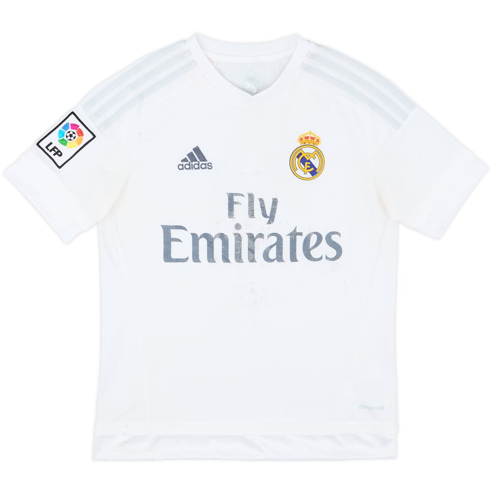 2015-16 Real Madrid Home Shirt - 5/10 - (L.Boys)