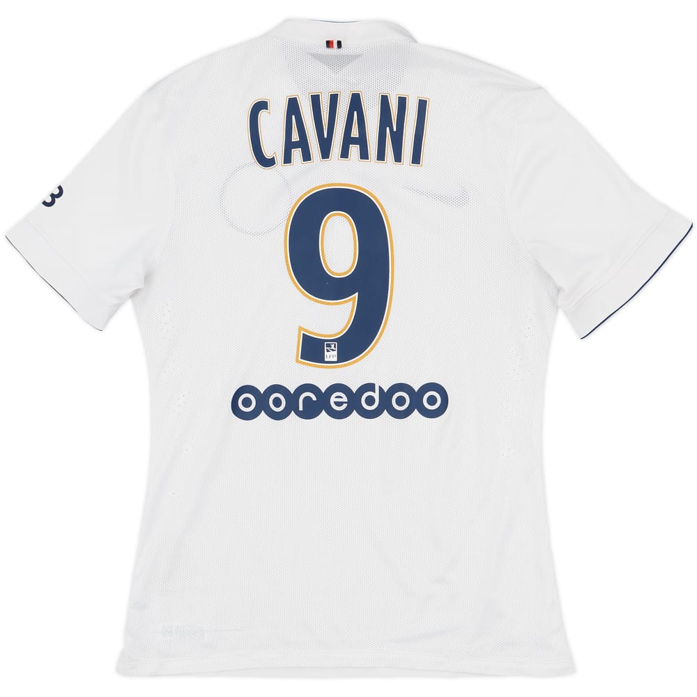 2014-15 Paris Saint-Germain Authentic Away Shirt Cavani #9 - 5/10 - (M)