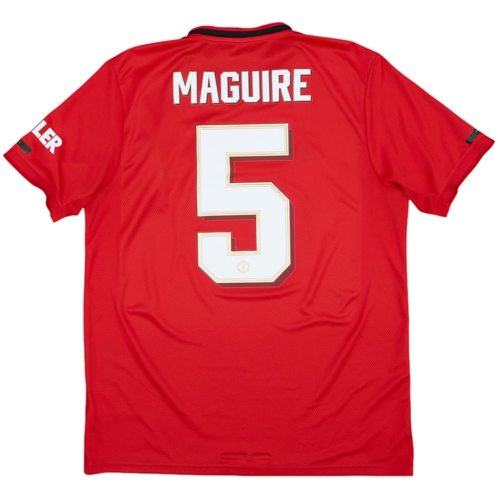2019-20 Manchester United Home Shirt Maguire #5 - 8/10 - (L)