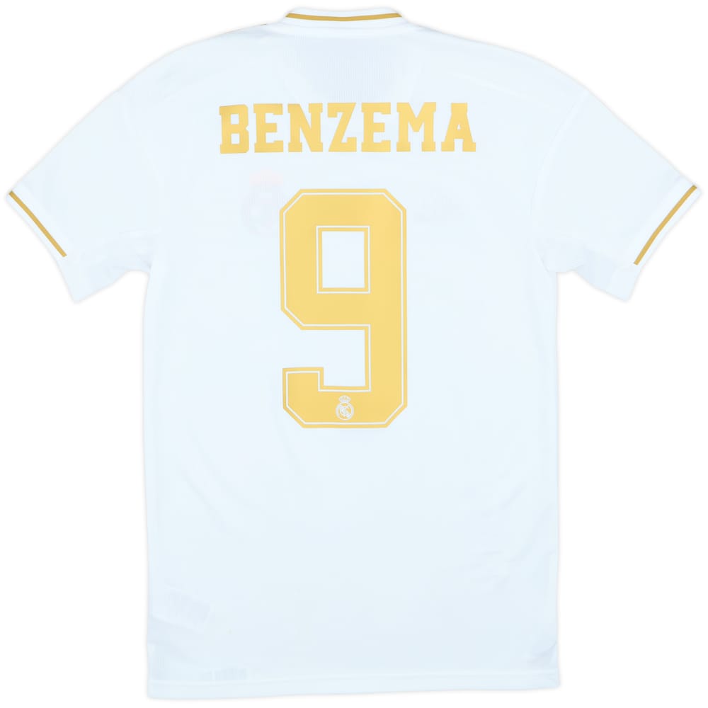 2019-20 Real Madrid Camiseta Local Benzema #9 (XS)