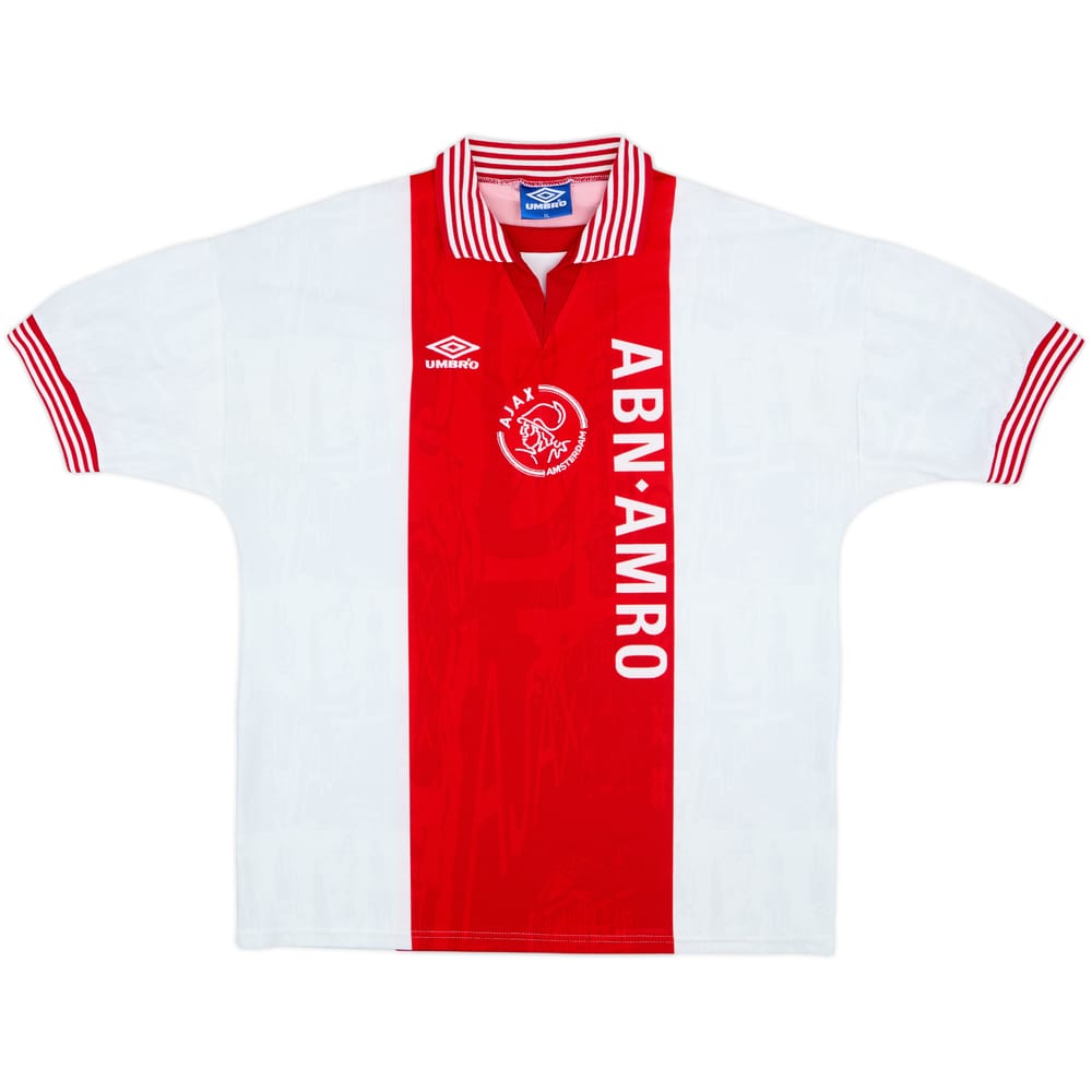 1995-96 Ajax Home Shirt - 8/10 - (XL)