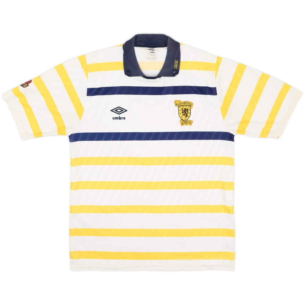 1988-91 Scotland Away Shirt - 8/10 - (S)