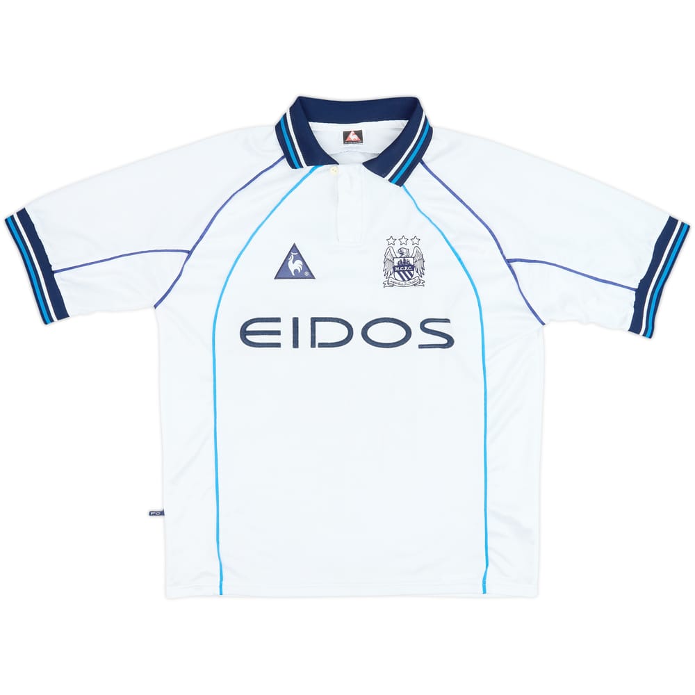 1999-00 Manchester City Away Shirt - 8/10 - (L)