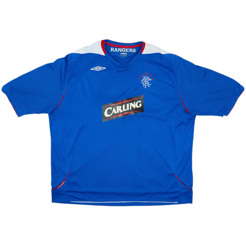 2006-07 Rangers Home Shirt - 7/10 - (5XL)
