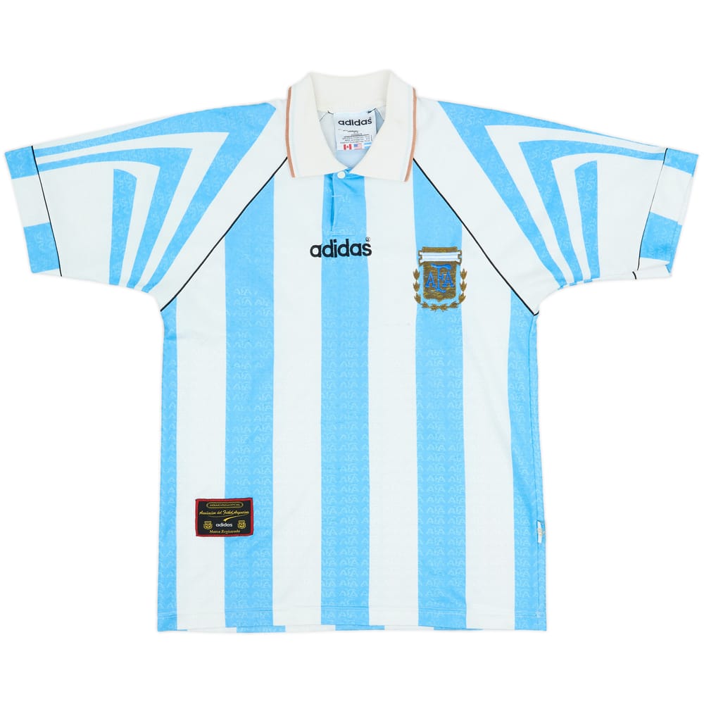1996-98 Argentina Home Shirt - 6/10 - (S)
