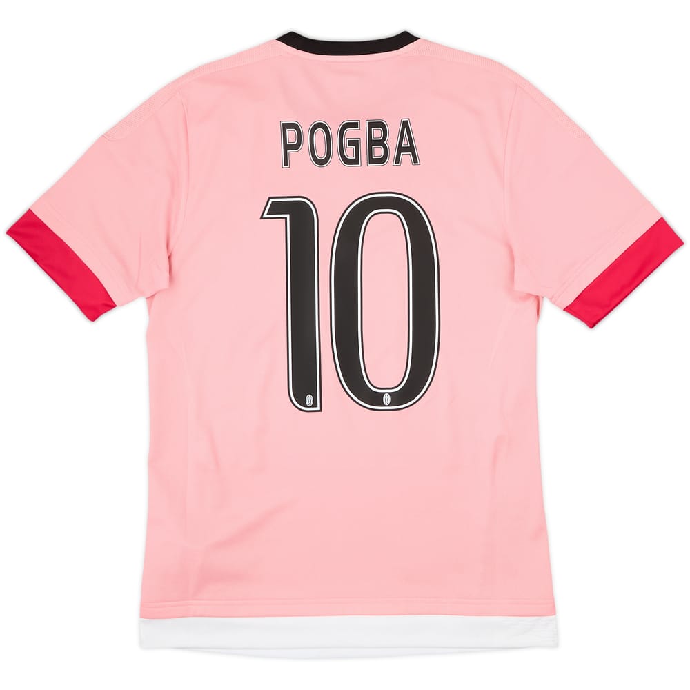 Camiseta de visitante de la Juventus 2015-16 Pogba #10 (S)
