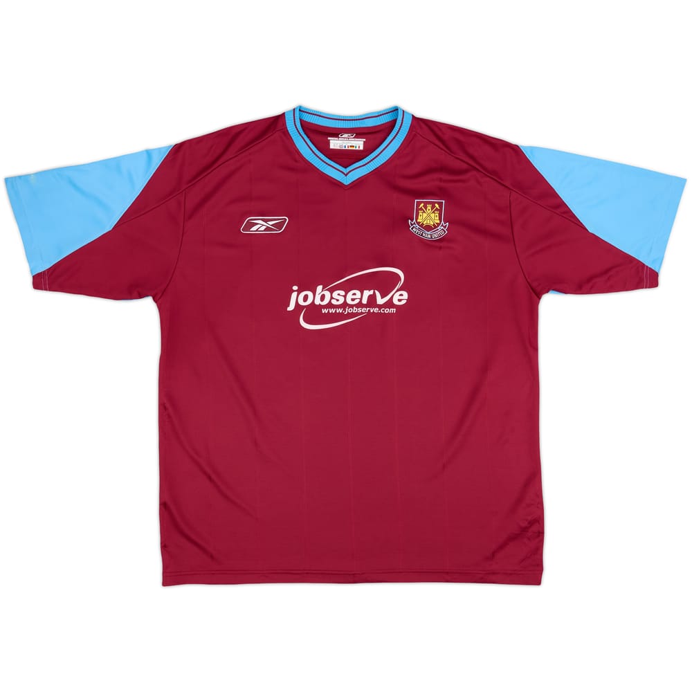 2003-05 West Ham Camiseta Local - 9/10 - (XL)