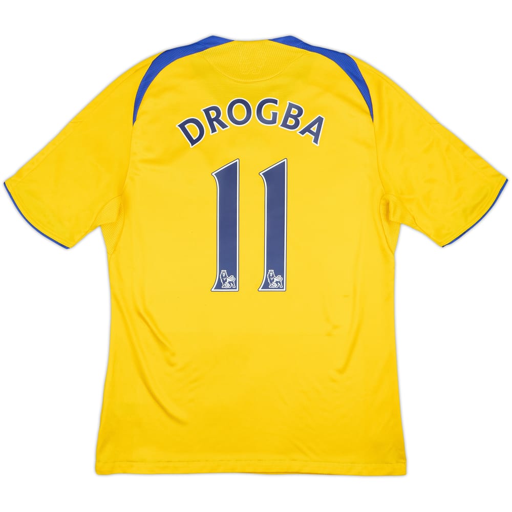 Camiseta de la tercera equipación del Chelsea 2008-09 Drogba #11 - 9/10 - (M)