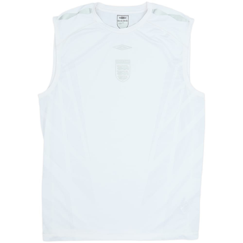 2007-08 England Umbro Training Vest - 8/10 - (XXL)
