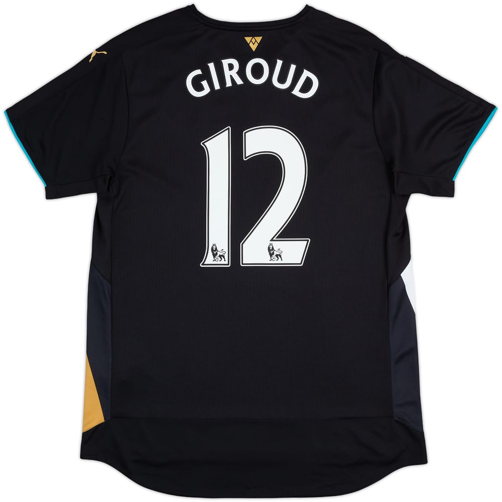 2015-16 Arsenal Third Shirt Giroud #12 - 6/10 - (L)