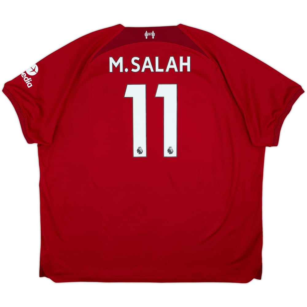 2022-23 Liverpool Home Shirt M.Salah #11 - 9/10 - (3XL)