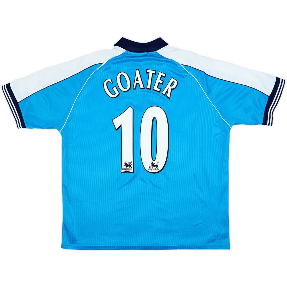 1999-01 Manchester City Camiseta Local Goater #10 - 5/10 - (XL)