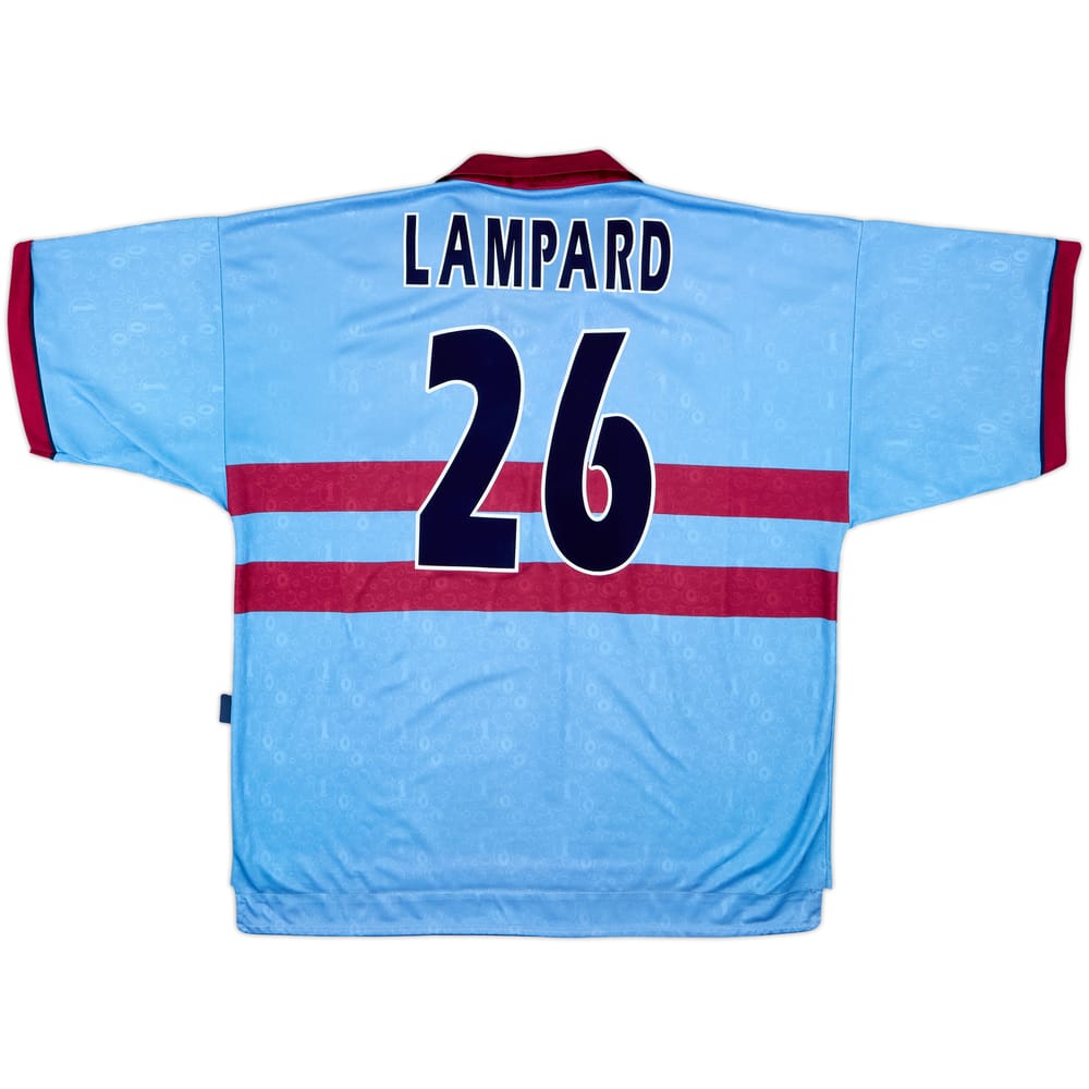 Camiseta de visitante Centenario del West Ham 1995-97 Lampard #26 - 6/10 - (XXL)
