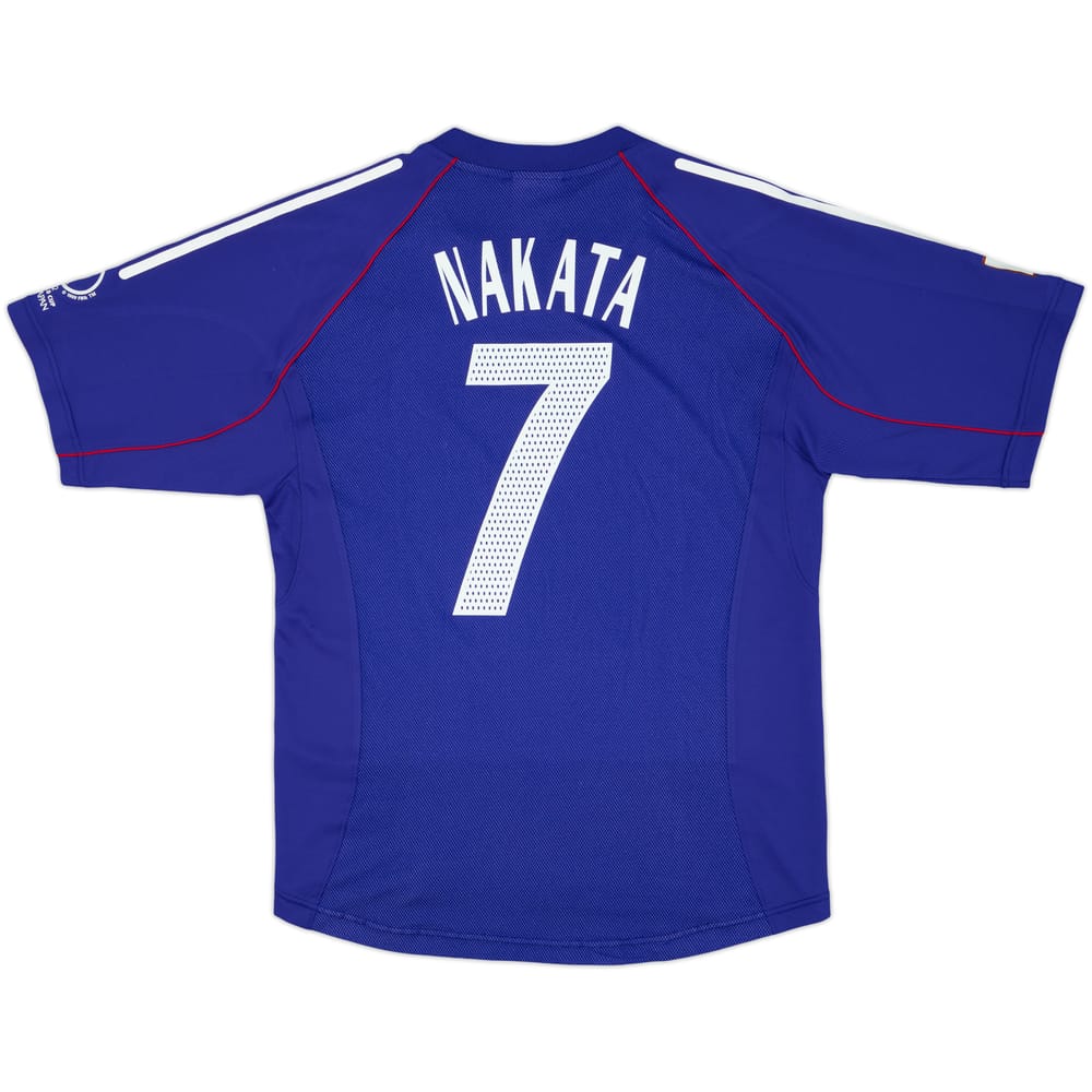 2002-04 Japan Home Shirt Nakata #7 - 8/10 - (M)