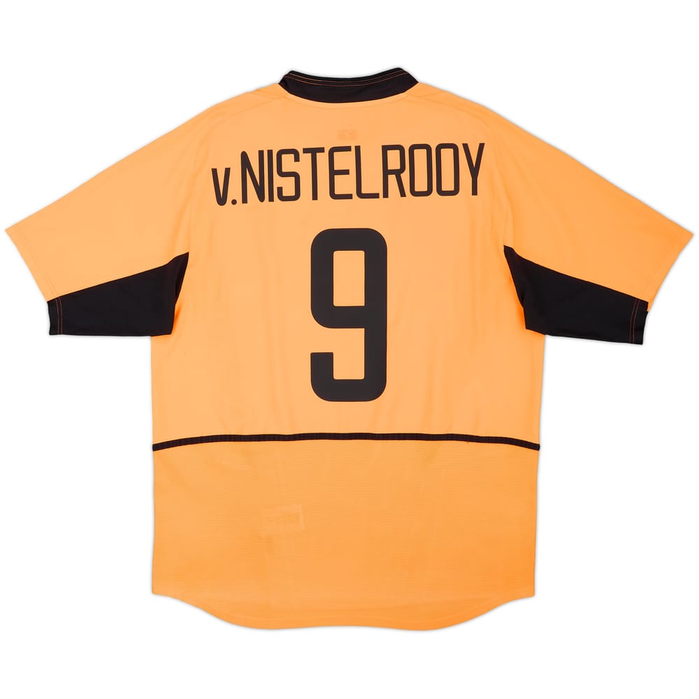 2002-04 Netherlands Home Shirt V.Nistelrooy #9 - 8/10 - (L)