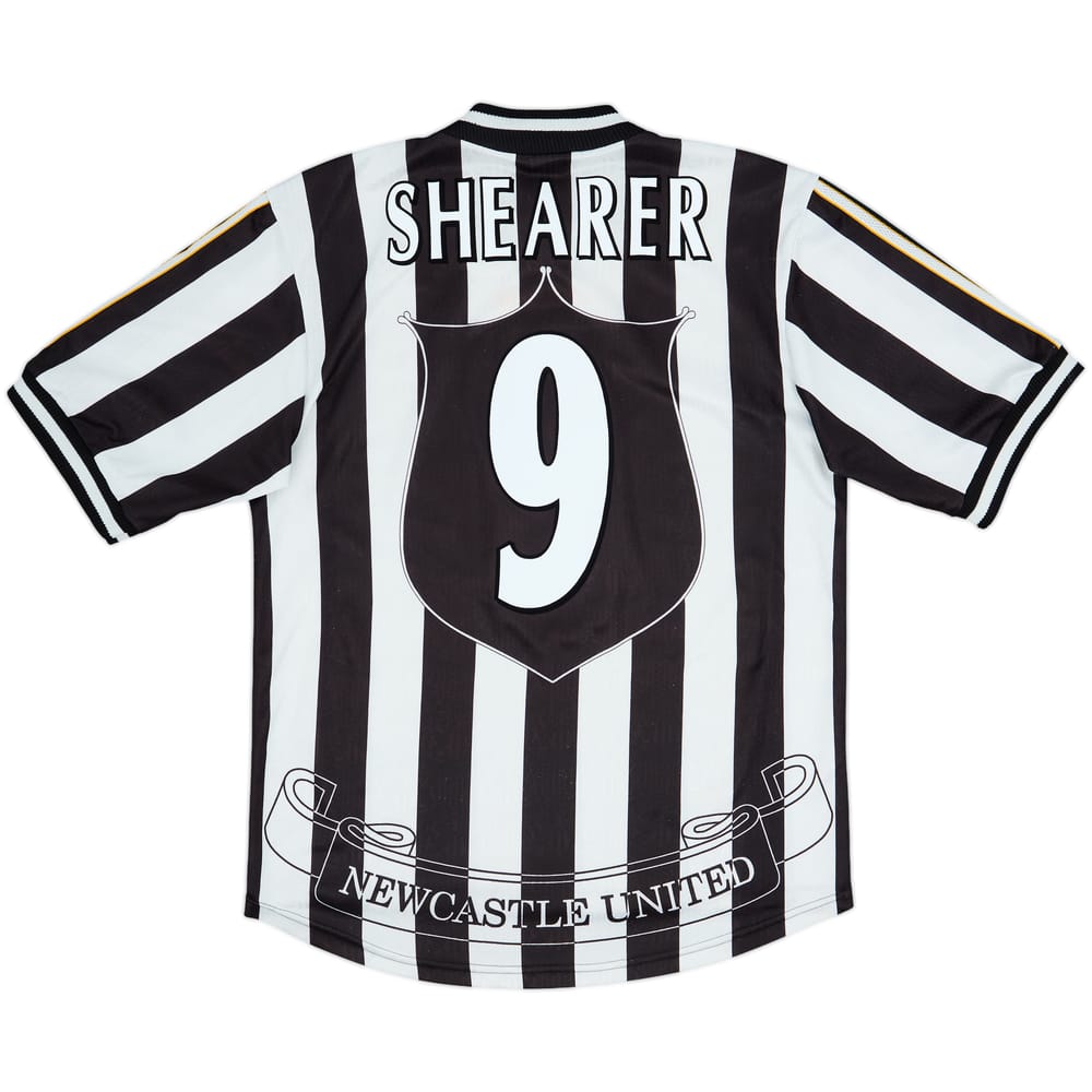 1997-99 Newcastle Home Shirt Shearer #9 - 7/10 - (M)