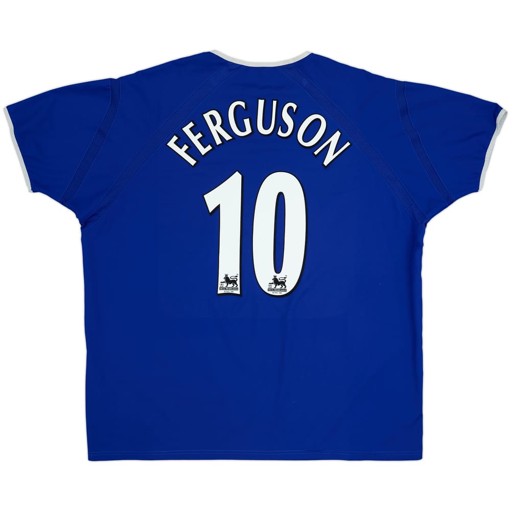 2003-04 Everton Home Shirt Ferguson #10 - 8/10 - (XXL)