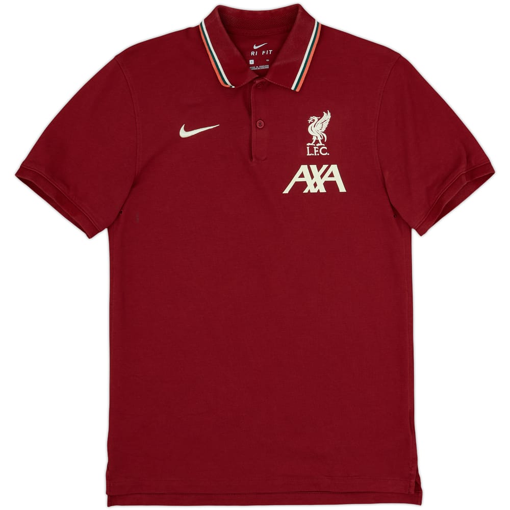 2021-22 Liverpool Nike Polo Shirt - 6/10 - (S)