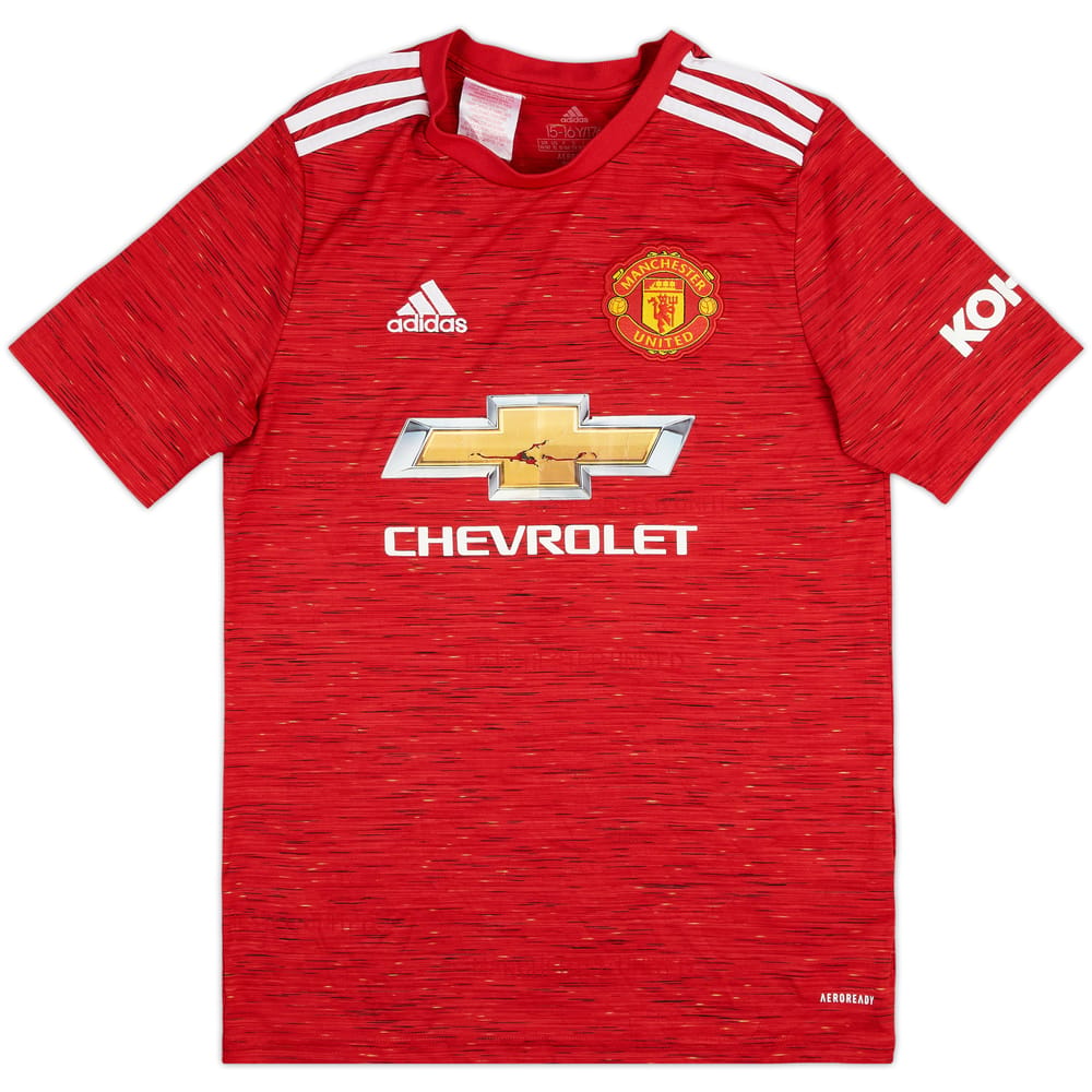 2020-21 Manchester United Home Shirt - 5/10 - (15-16 Years)