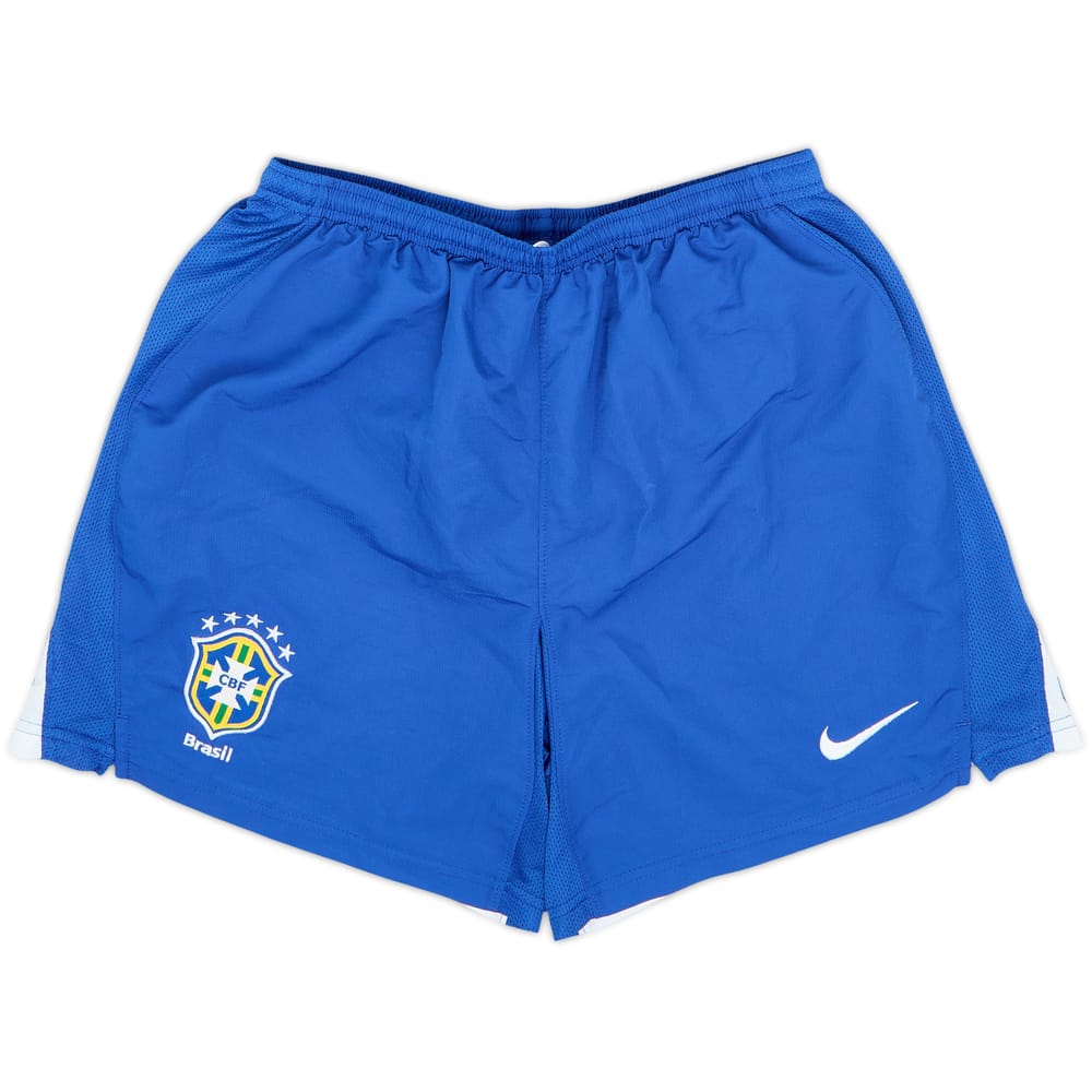 2008-09 Brazil Home Shorts - 8/10 - (14-15 Years)