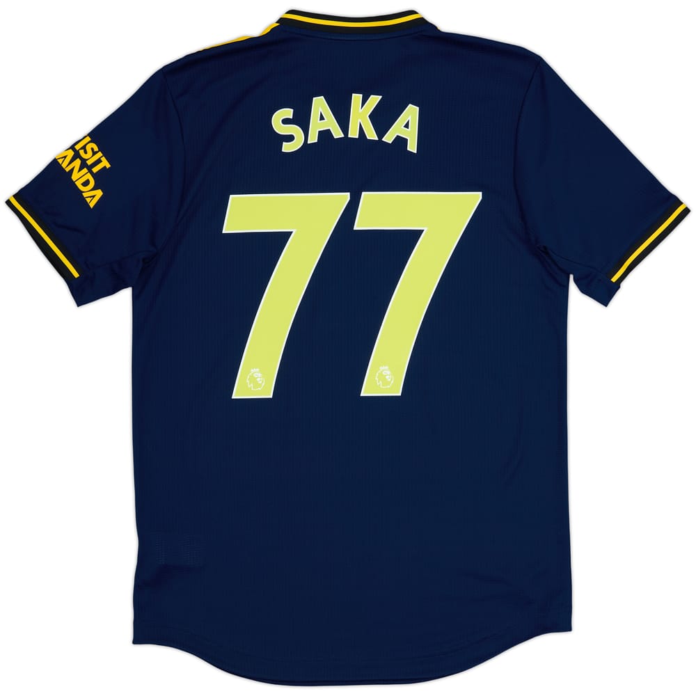 2019-20 Arsenal Player Issue Third Shirt Saka #77 - 9/10 - (M)