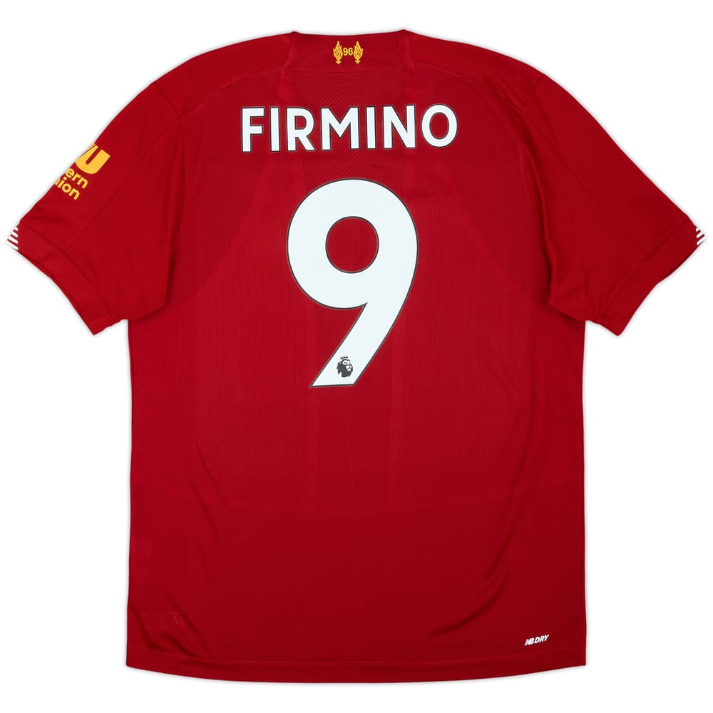 Camiseta de local 'Campeones' del Liverpool 2019-20 Firmino #9 - 5/10 - (M)